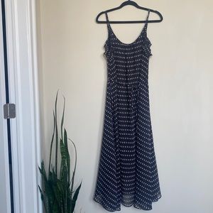 WHO WHAT WEAR Patterned Maxi Dress